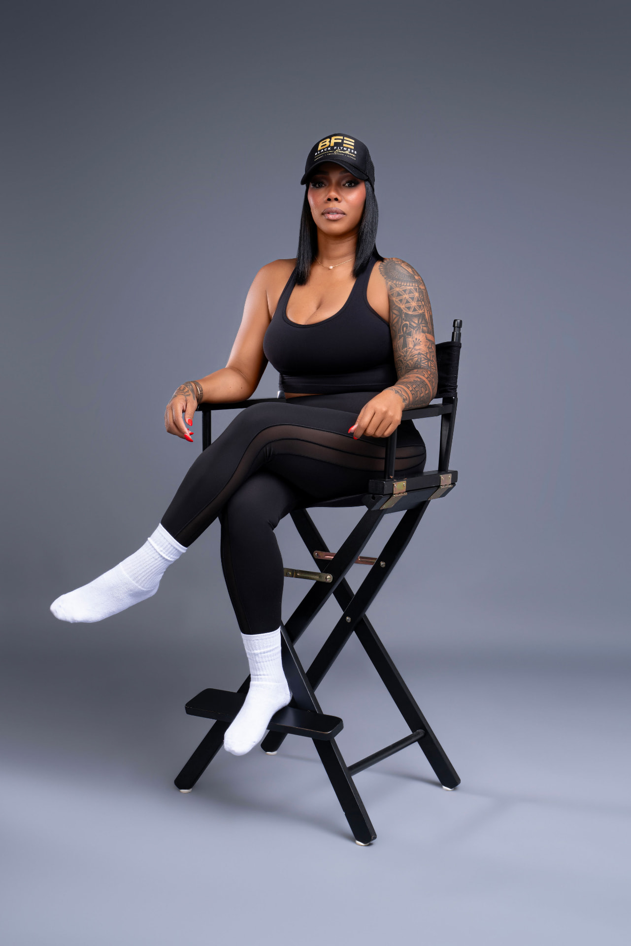 Sheena Shelton, Founder & CEO of Black Fitness Excellence, in studio